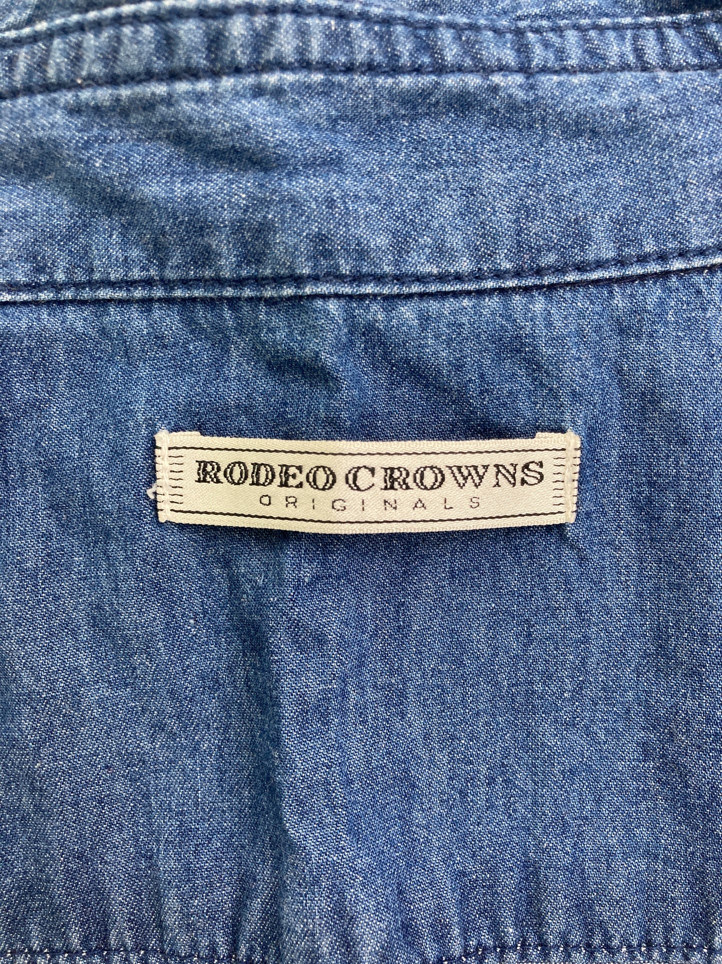 RODEO CROWNS/ロデオクラウンズ/シャツ/ブラウス/トップス/ブルー/S
