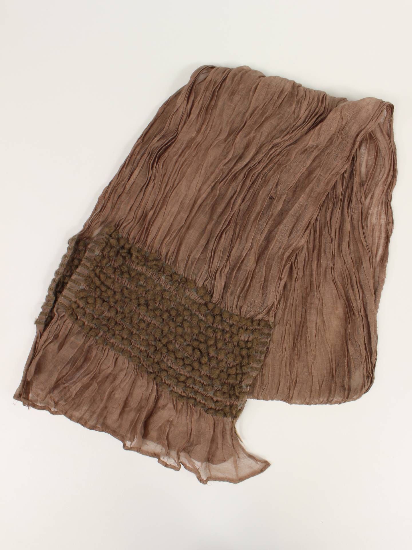 ストール/ショール/ファッション雑貨/ブラウン