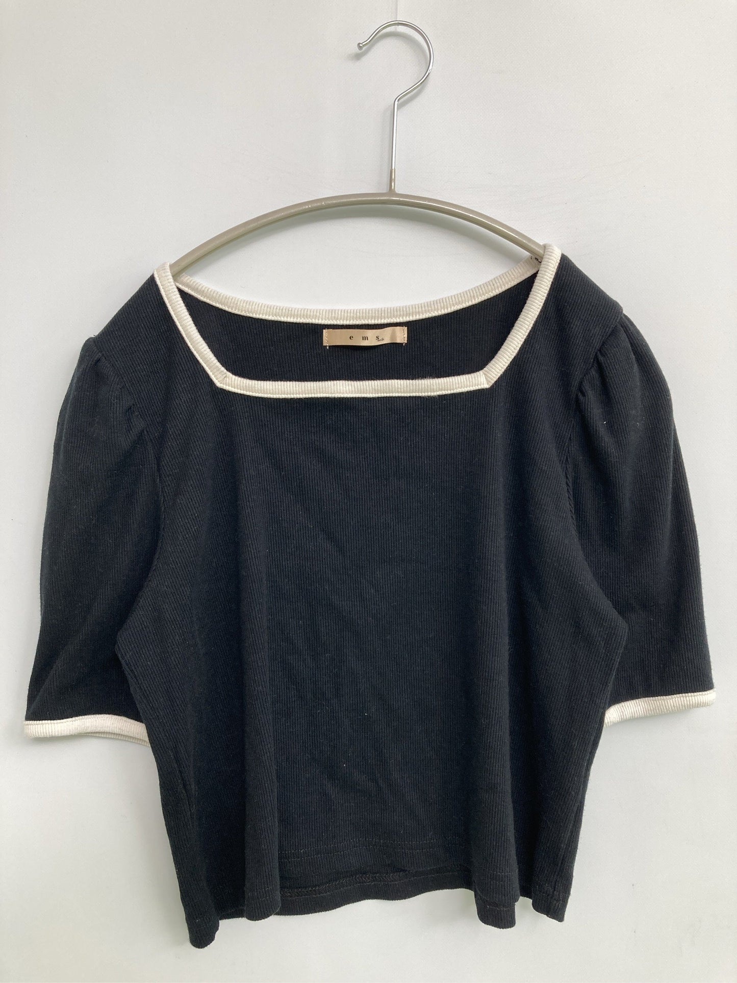 ems/エムズエキサイト/Tシャツ/カットソー/トップス/ブラック/F