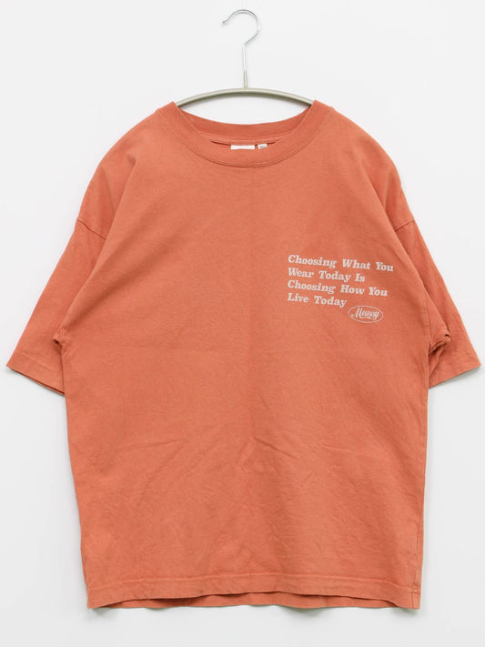 MOUSSY/マウジー/Tシャツ/カットソー/トップス/オレンジ/F