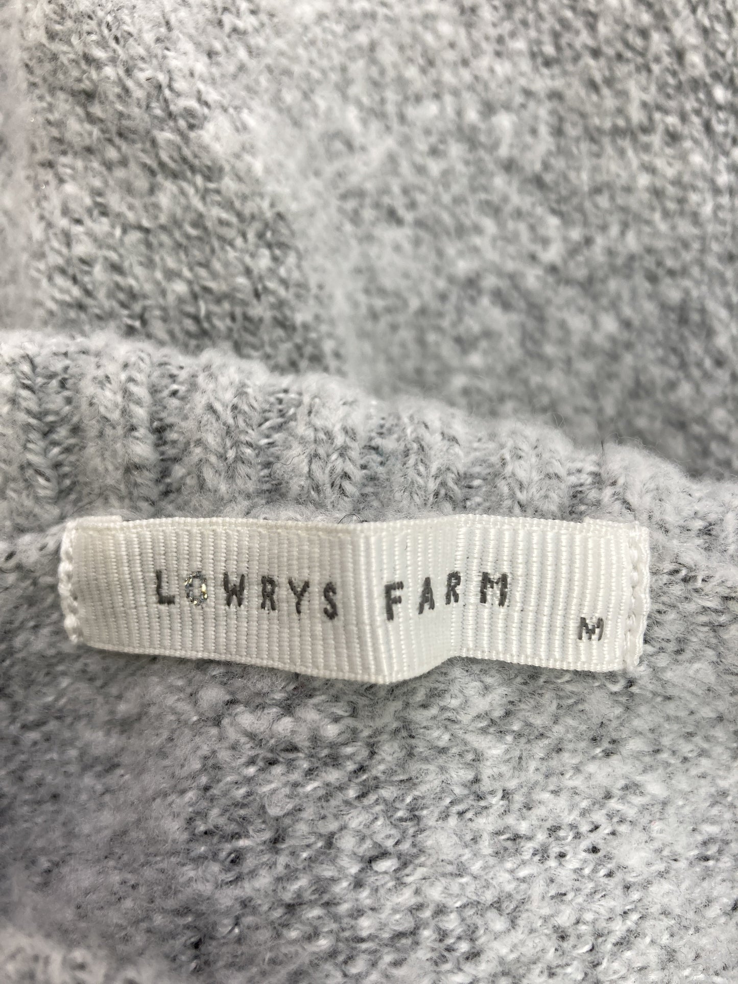 LOWRYS FARM/ローリーズファーム/ニット/セーター/トップス/グレー/M