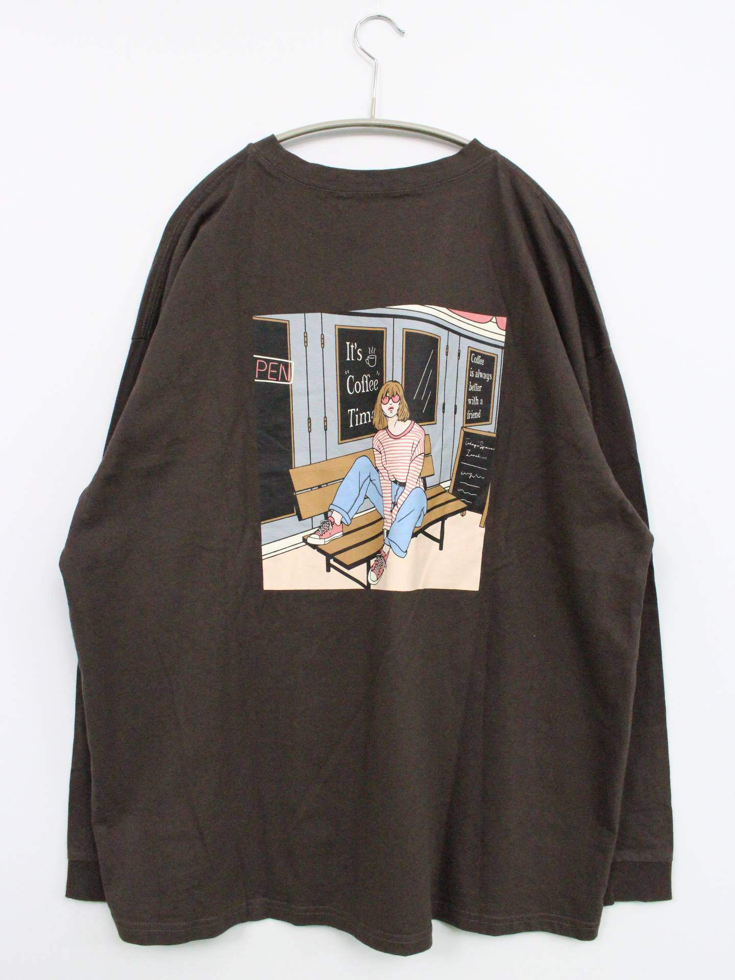 kutir/Tシャツ/カットソー/トップス/グレー/M