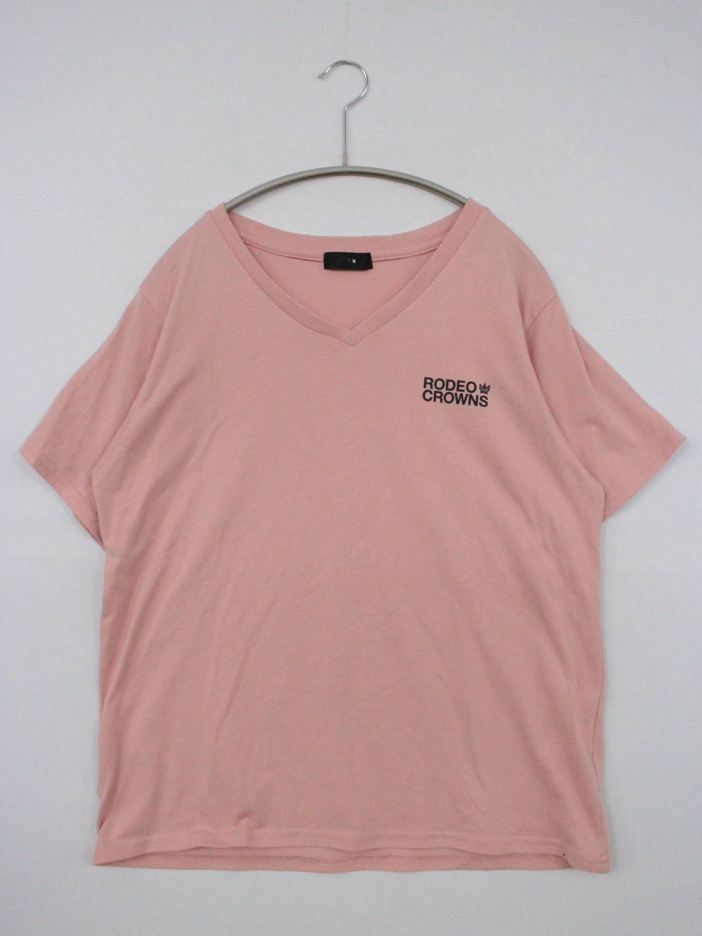 RODEO CROWNS/ロデオクラウンズ/Tシャツ/カットソー/トップス/ピンク/FREE
