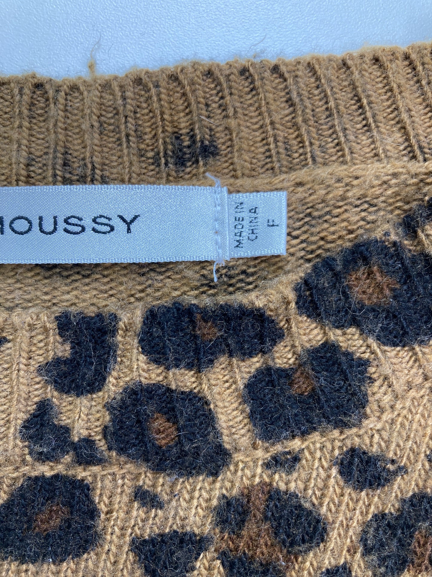 MOUSSY/マウジー/ニット/セーター/トップス/ブラウン/F