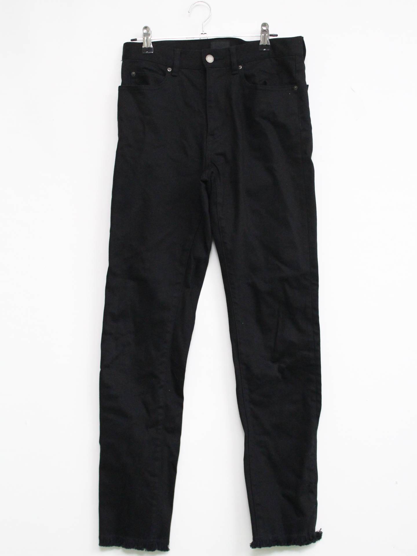 ZOZO/デニムパンツ/パンツ/ブラック/Waist76cm Hip88cm Length 99cm