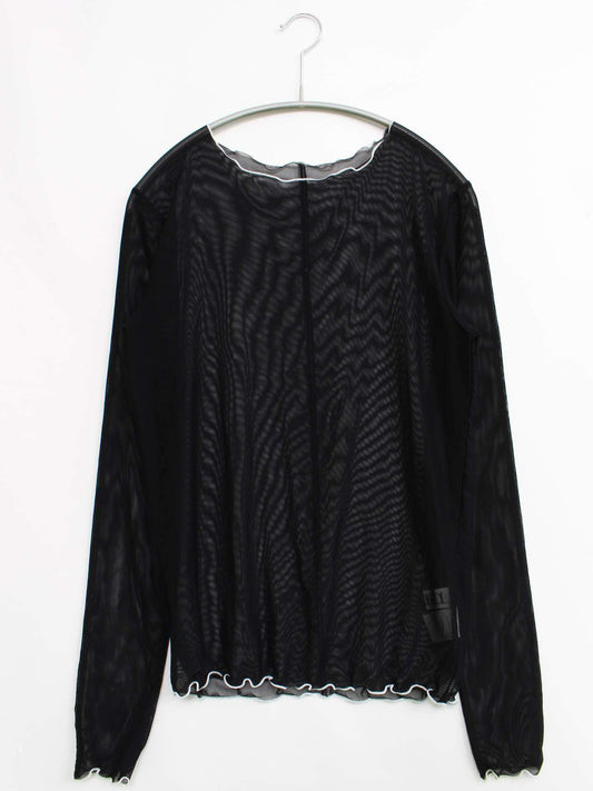 CHAROL/シャツ/ブラウス/トップス/ブラック/F