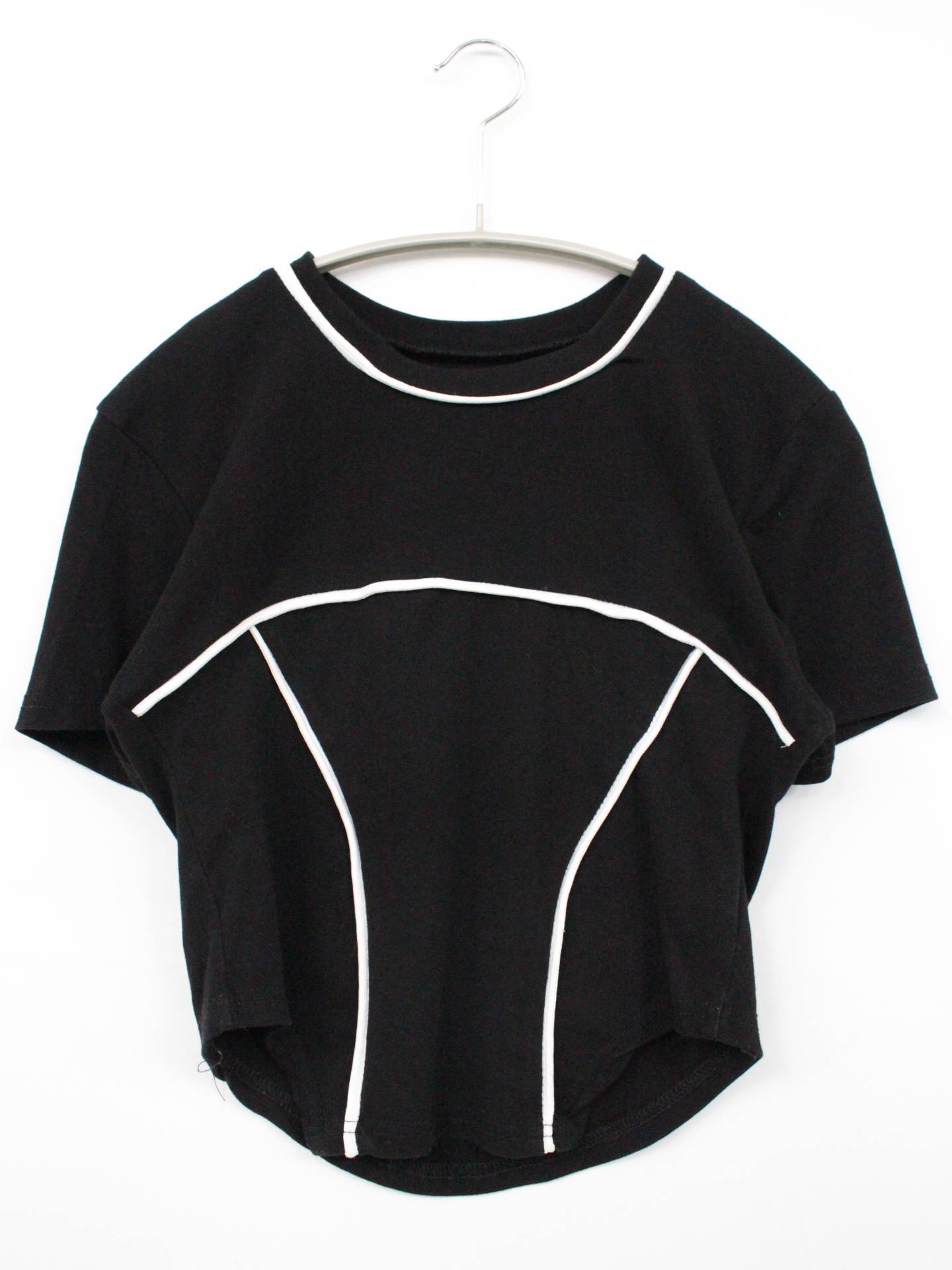 mie/Tシャツ/カットソー/トップス/ブラック