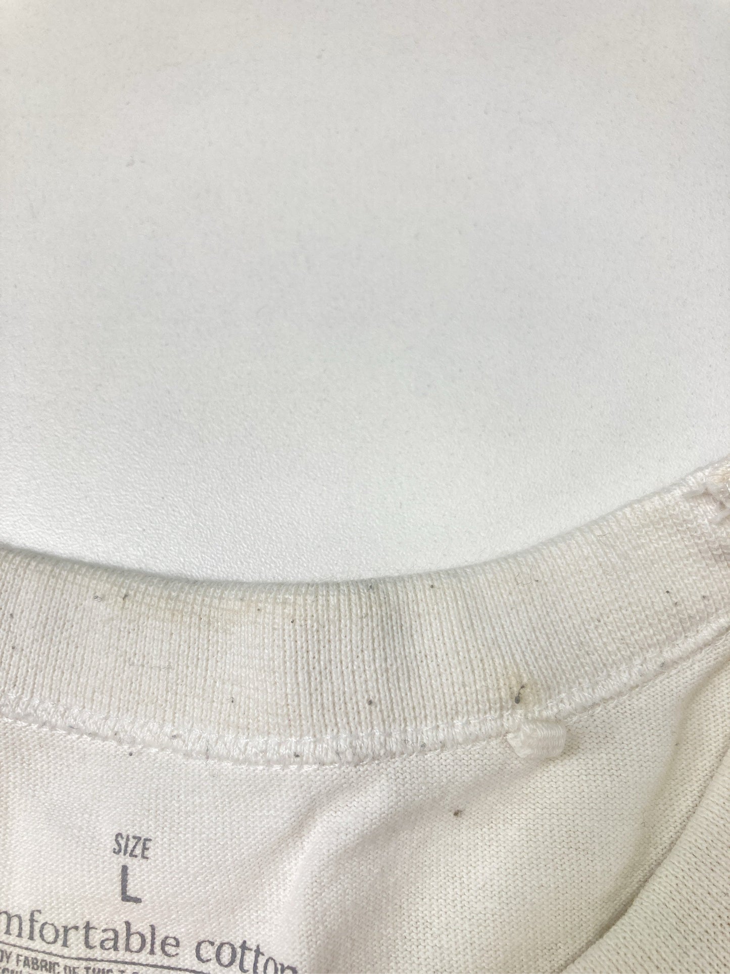 Tシャツ/カットソー/トップス/アイボリー/L