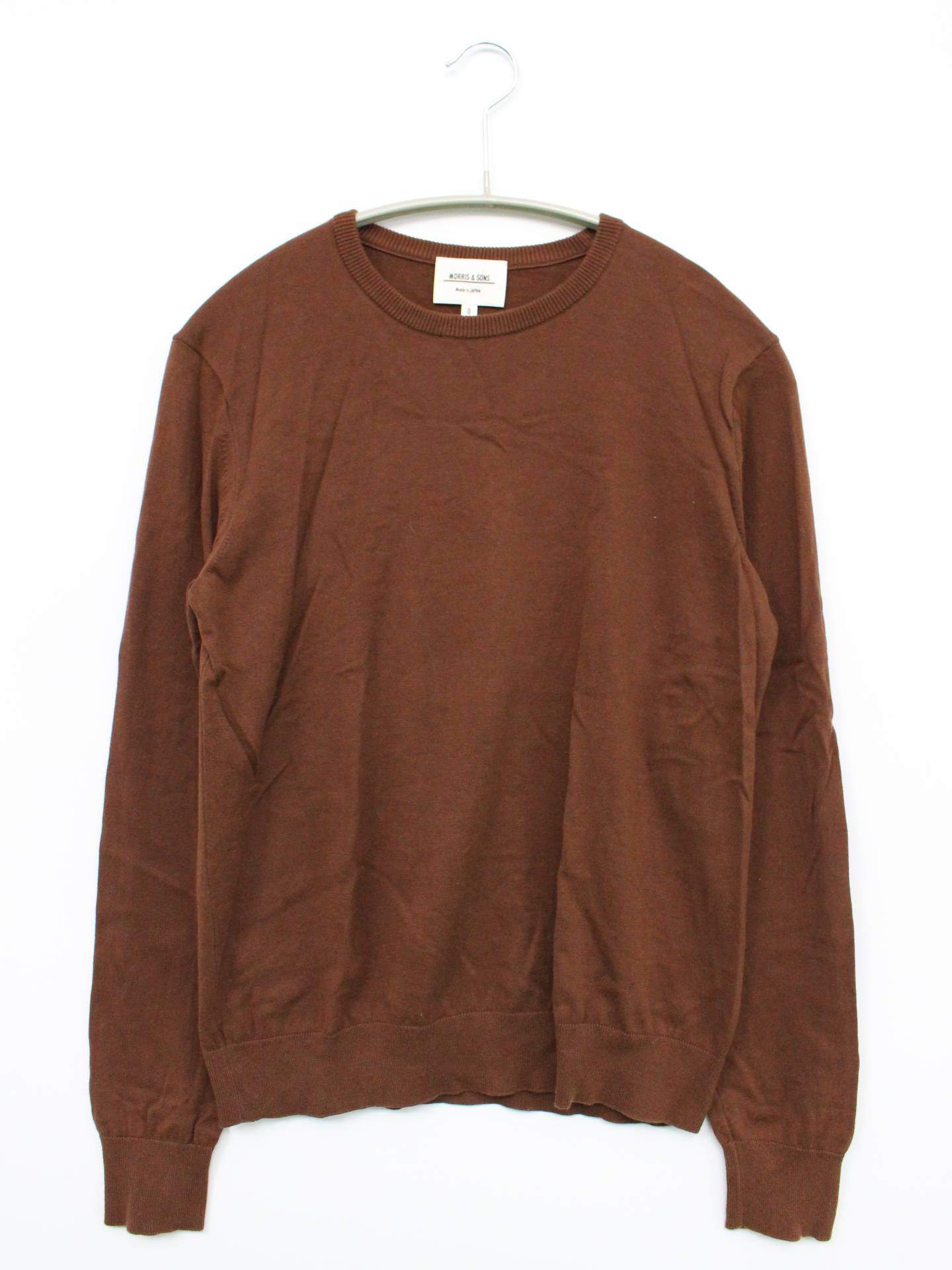 MORRIS&SONS/Tシャツ/カットソー/トップス/ブラウン/0