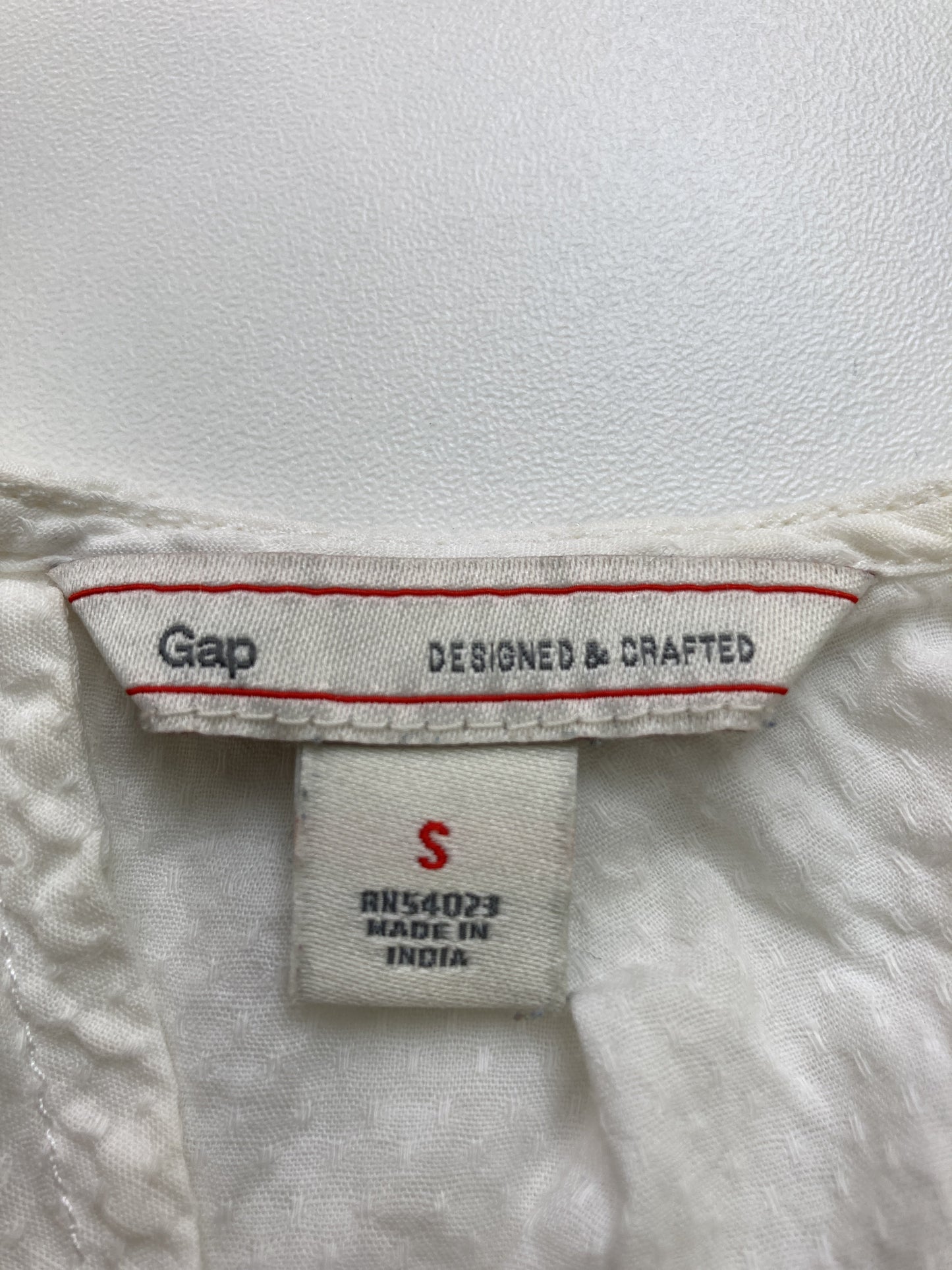 GAP/ギャップ/シャツ/ブラウス/トップス/ホワイト/S