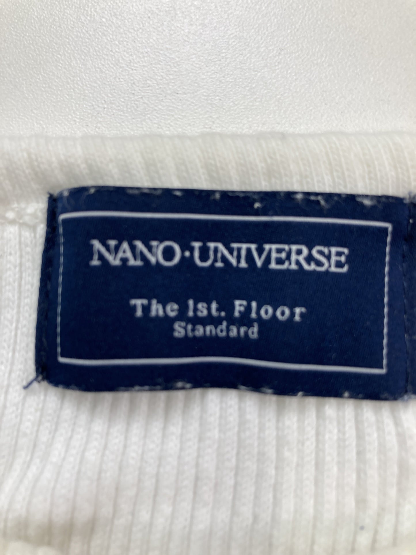NANO-UNIVERSE/スウェット/トップス/ホワイト/M