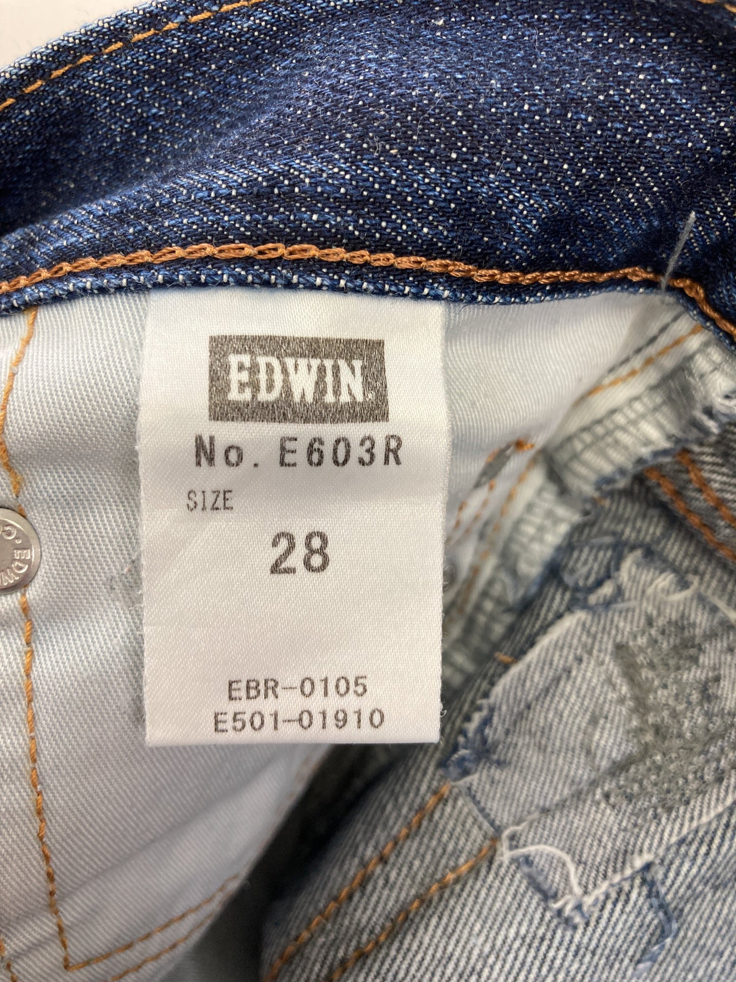 EDWIN/エドウィン/デニムパンツ/パンツ/ネイビー/28