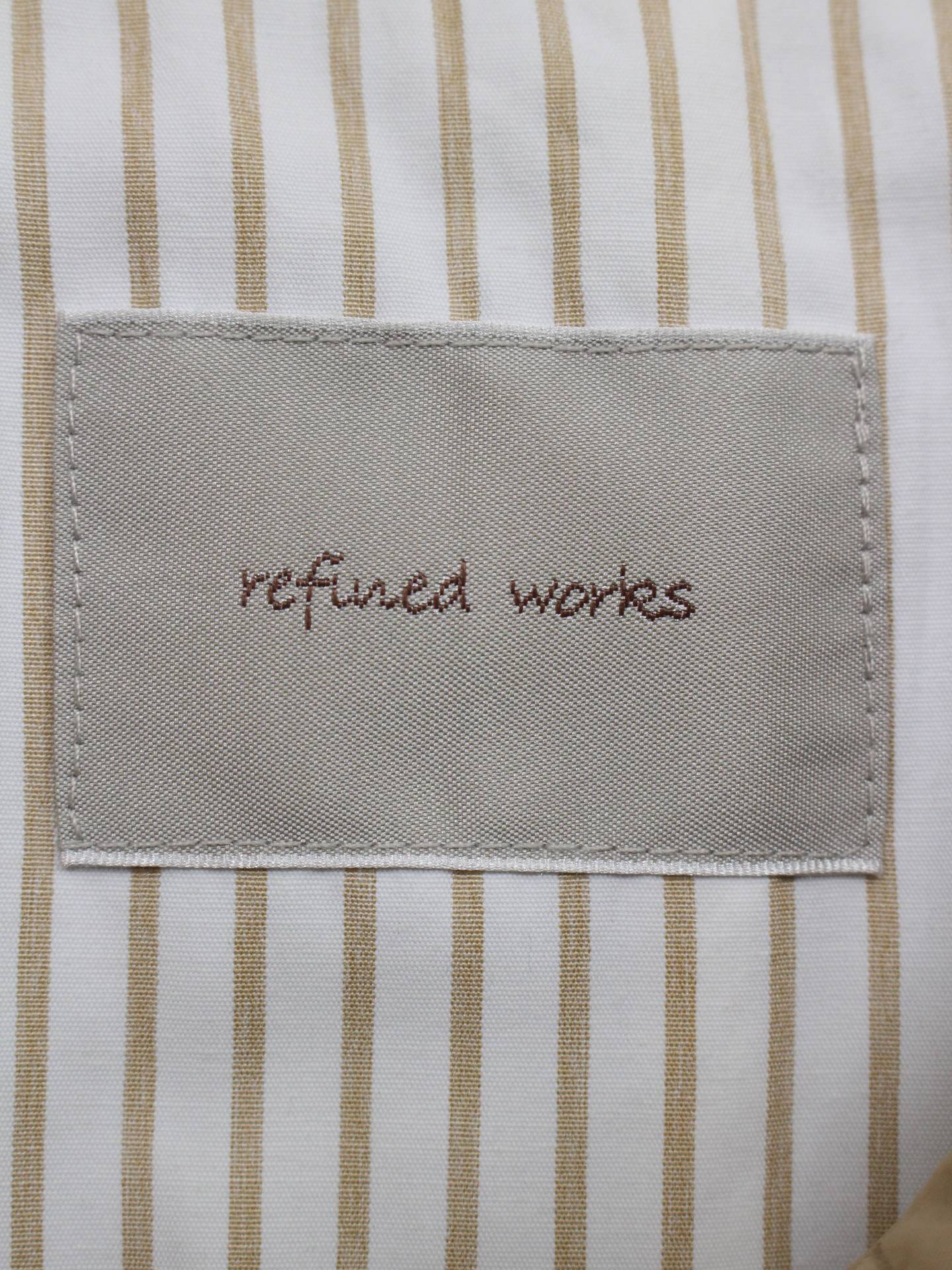 refined works/その他アウター/ジャケット/アウター/ベージュ/F