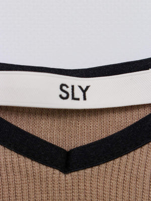 SLY/スライ/キャミソール/トップス/ベージュ/FREE