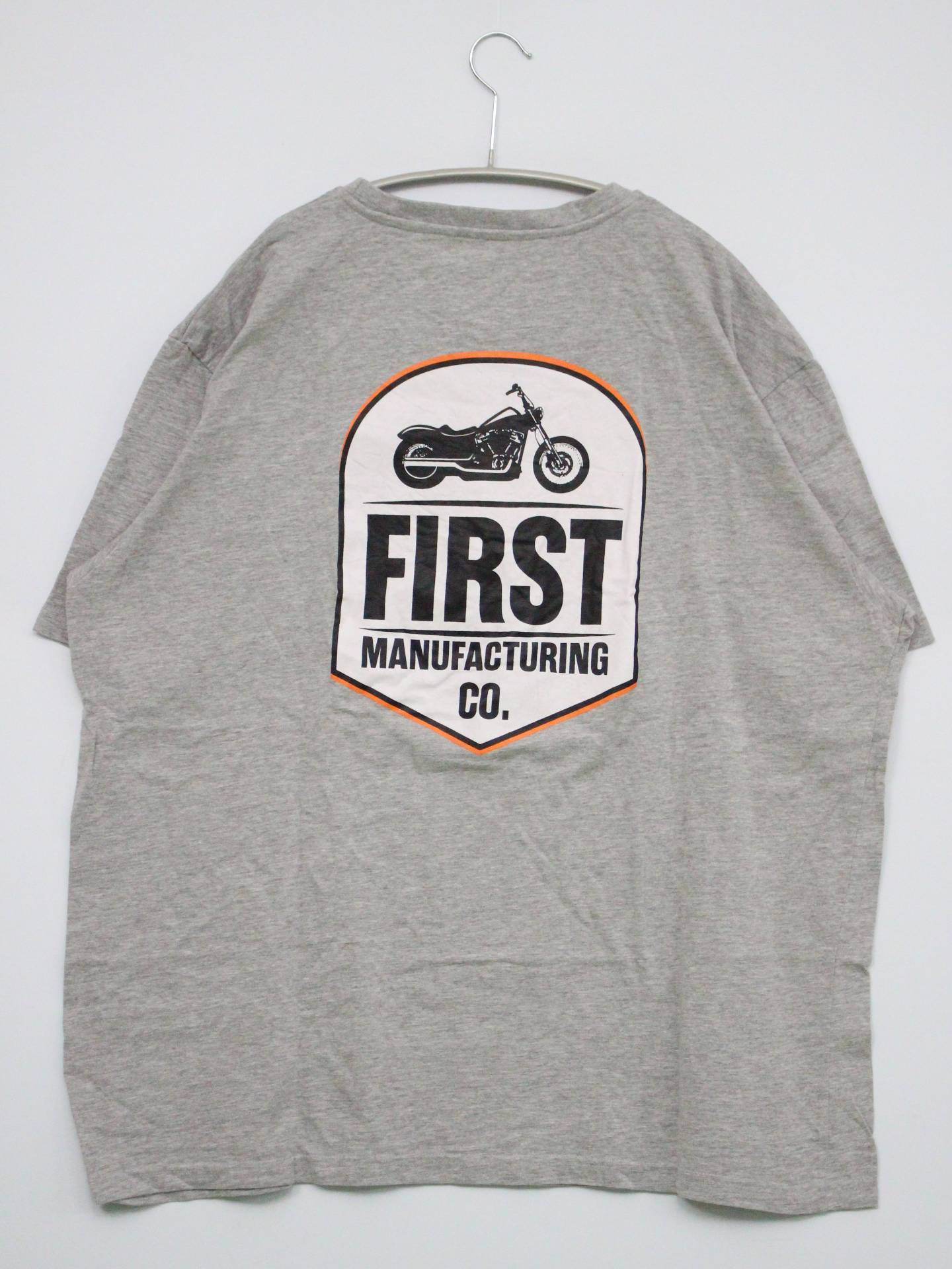 FIRST/Tシャツ/カットソー/トップス/グレー/3XL