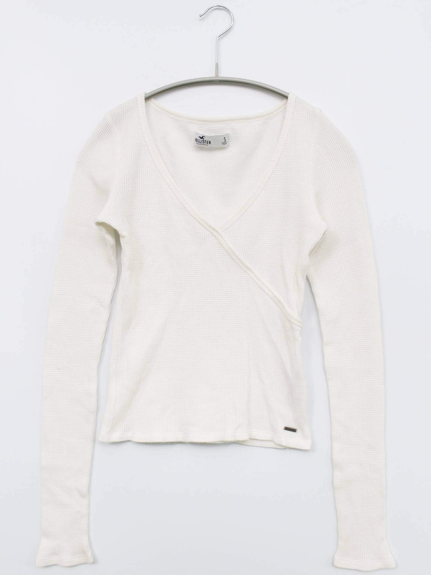 HOLLISTER/Tシャツ/カットソー/トップス/ホワイト/S