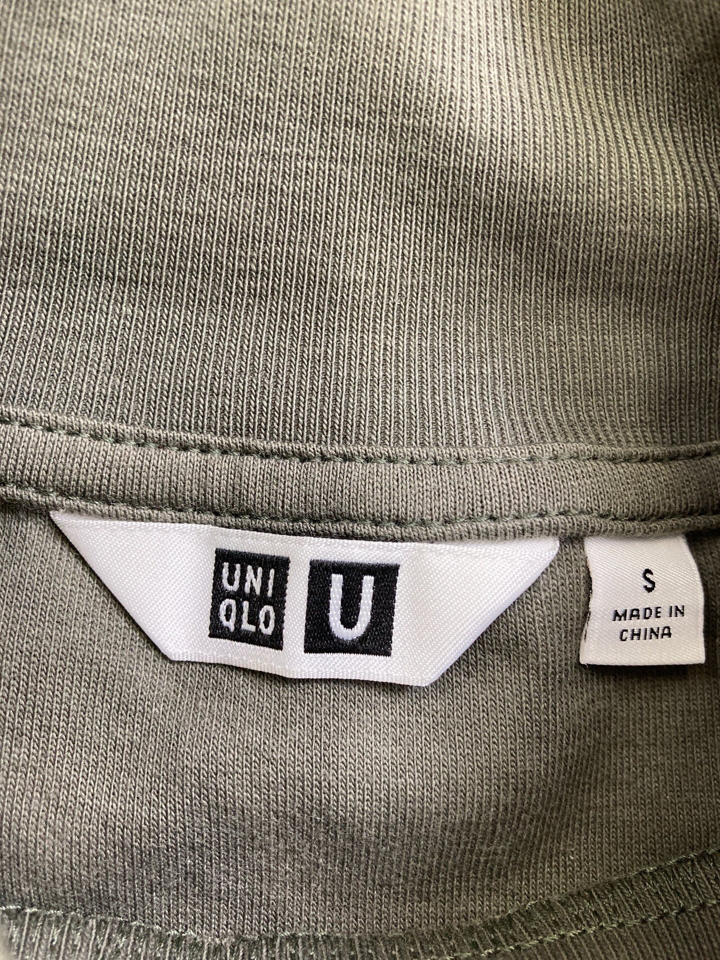 UNIQLO U/ユニクロユー/スウェット/トップス/ブラック/S