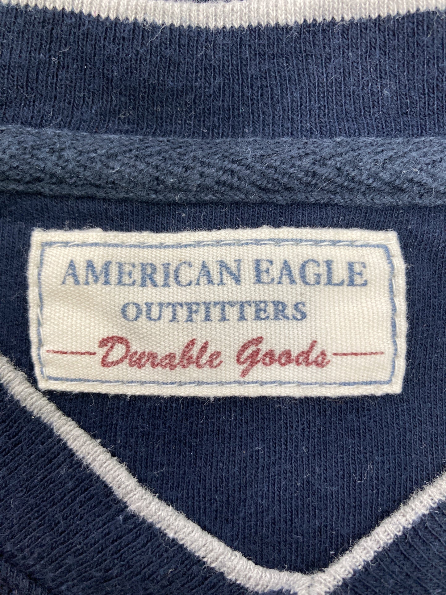 AMERICAN EAGLE/アメリカンイーグル/Tシャツ/カットソー/トップス/ネイビー/L
