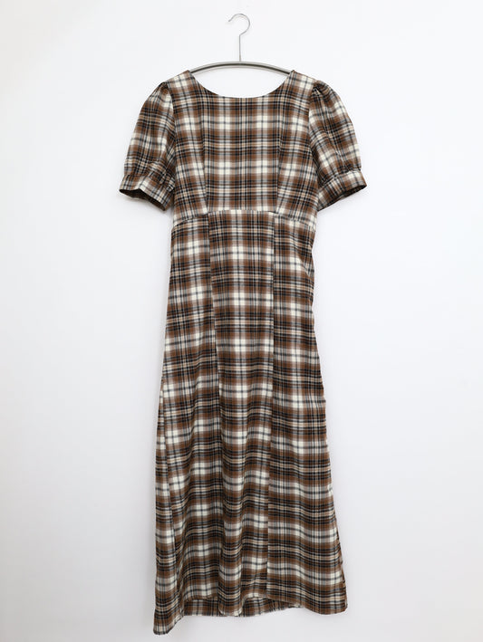 ワンピース/ワンピース/ドレス/ブラウン/M