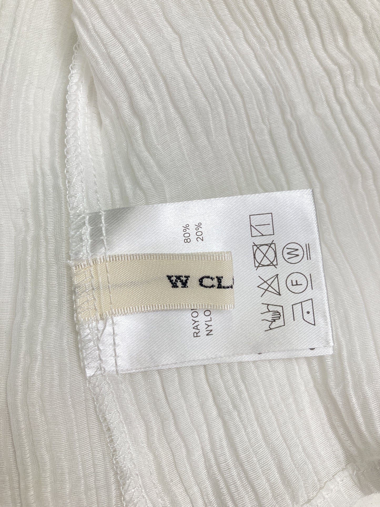 w closet/ダブルクローゼット/シャツ/ブラウス/トップス/ホワイト/F