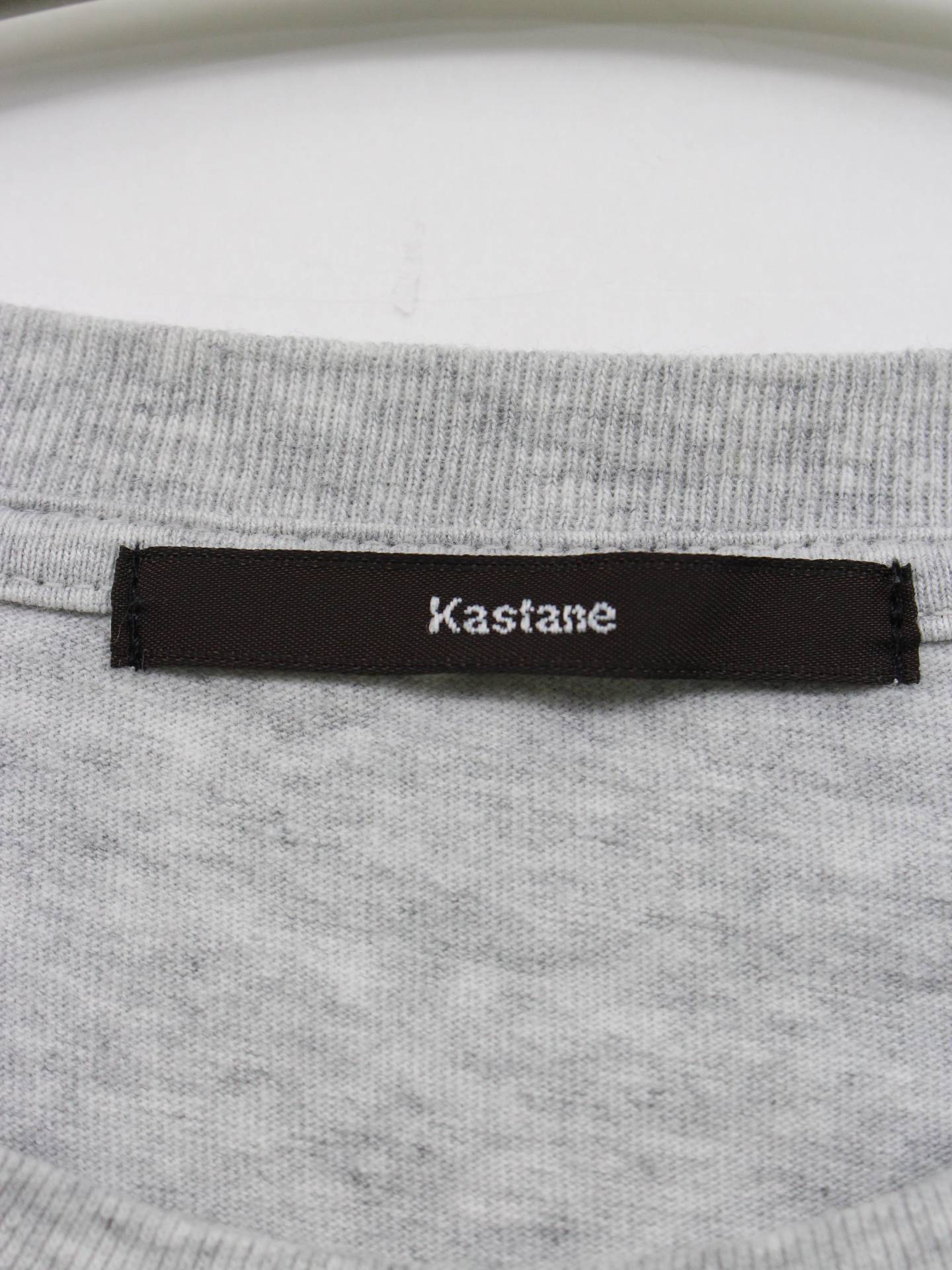 Kastane/カスタネ/Tシャツ/カットソー/トップス/グレー/M