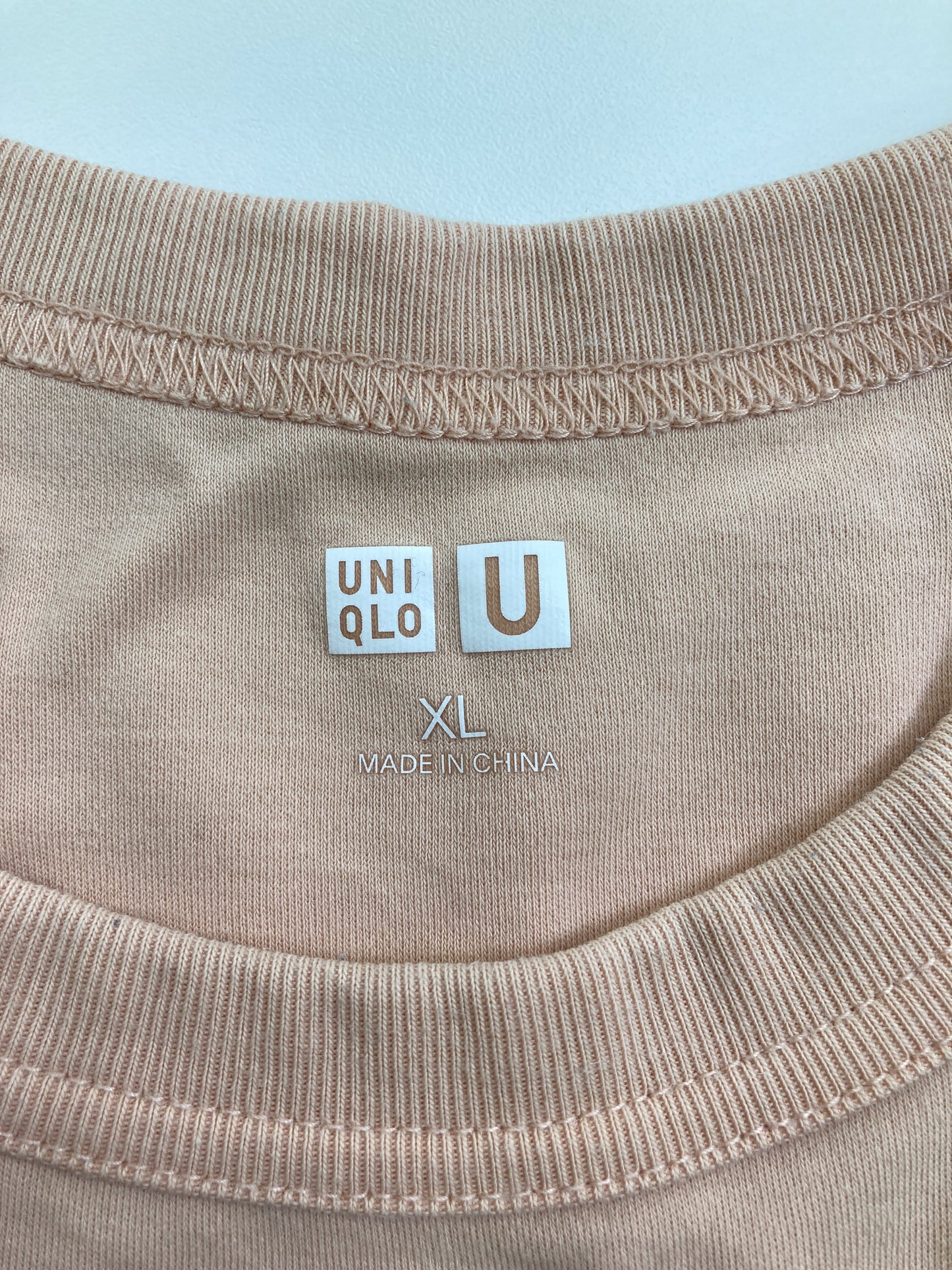 UNIQLO U/ユニクロユー/Tシャツ/カットソー/トップス/オレンジ/XL