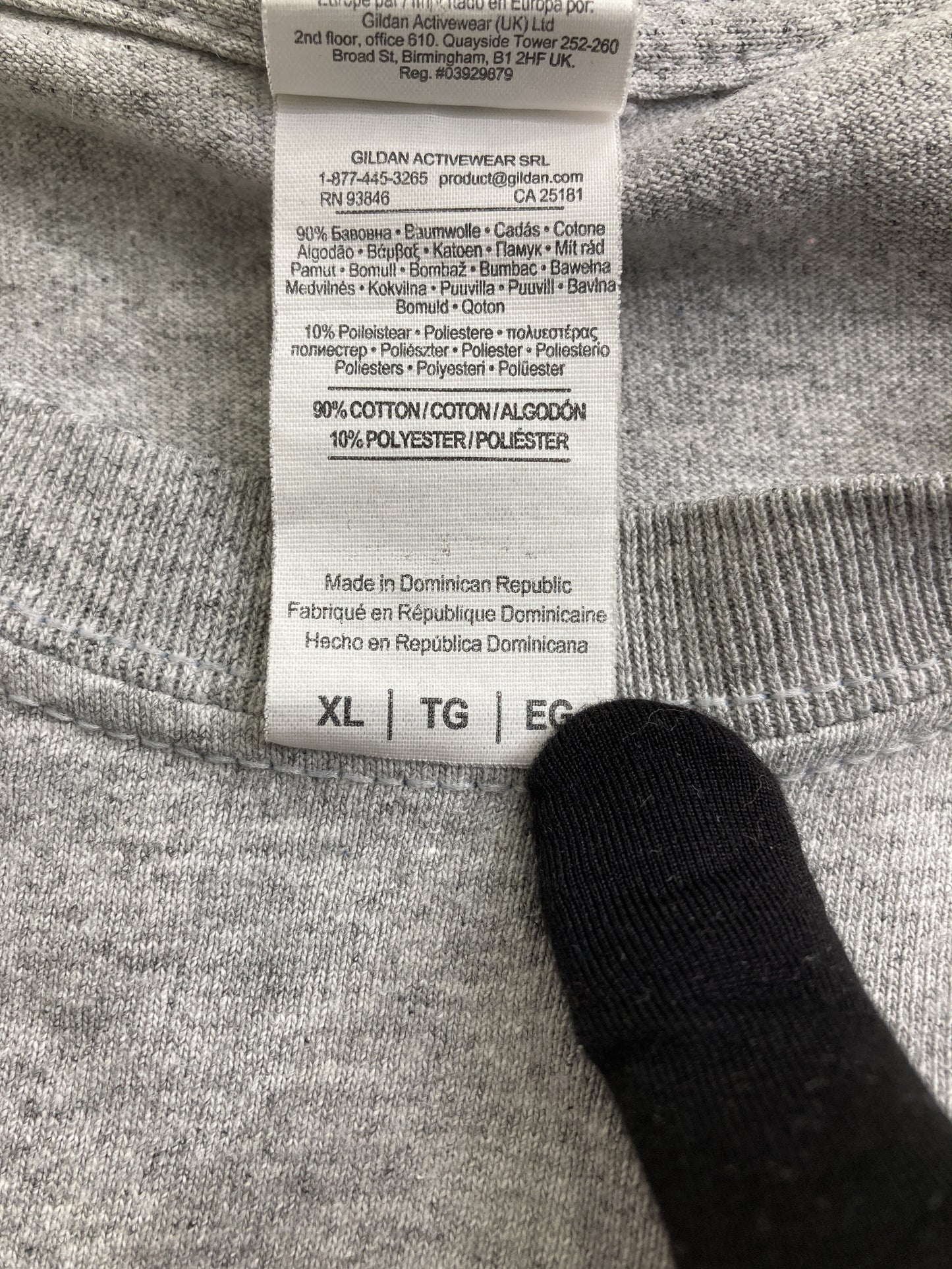 GILDAN/ギルダン/Tシャツ/カットソー/トップス/グレー/XL