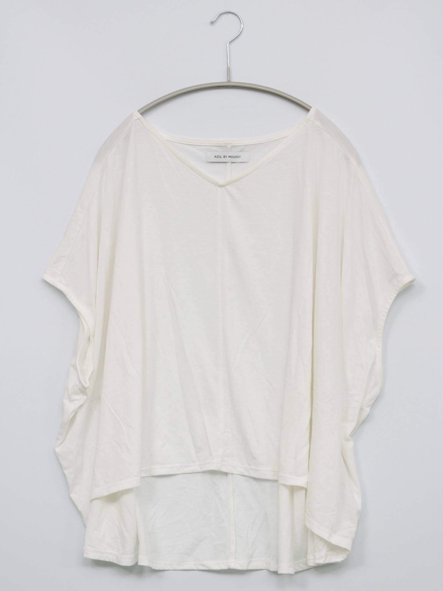 AZUL by MOUSSY/Tシャツ/カットソー/トップス/ホワイト/M