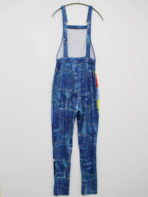 サロペット/オーバーオール/オールインワン・サロペット/ネイビー/S