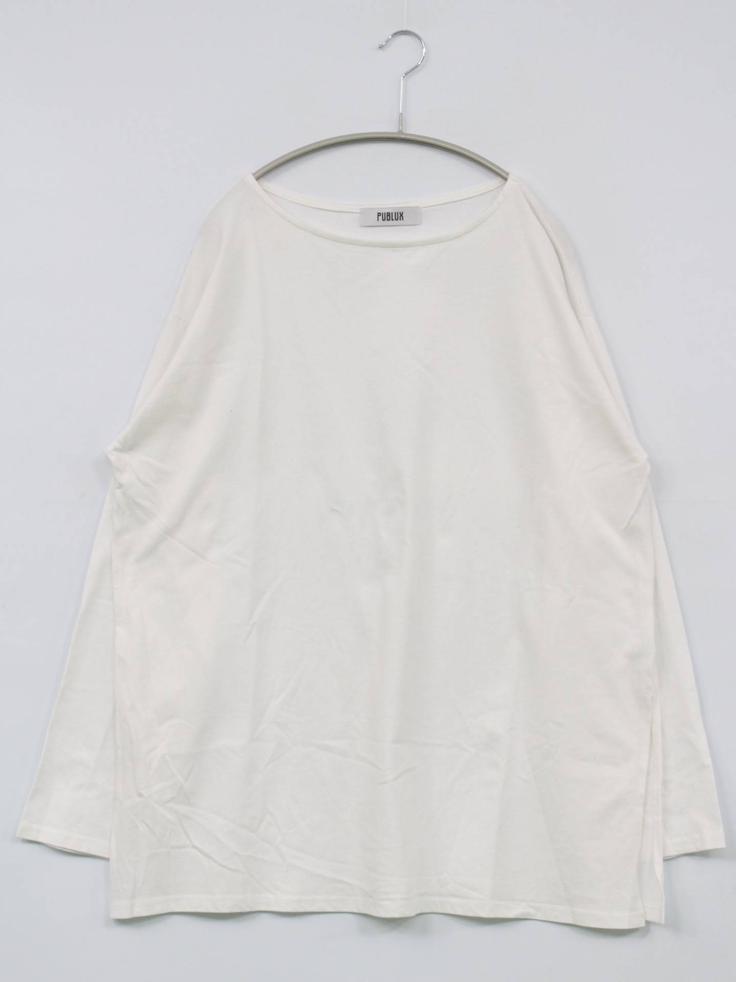 PUBLUX/パブリュクス/Tシャツ/カットソー/トップス/ホワイト/F