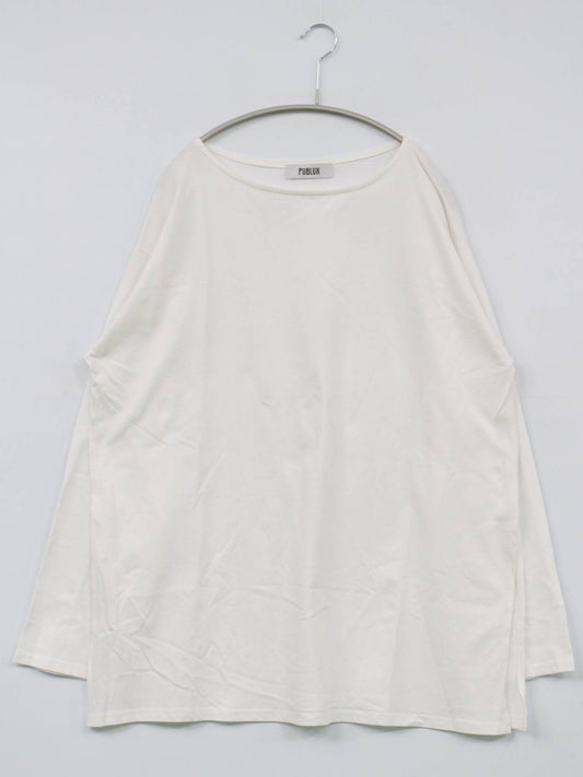 PUBLUX/パブリュクス/Tシャツ/カットソー/トップス/ホワイト/F