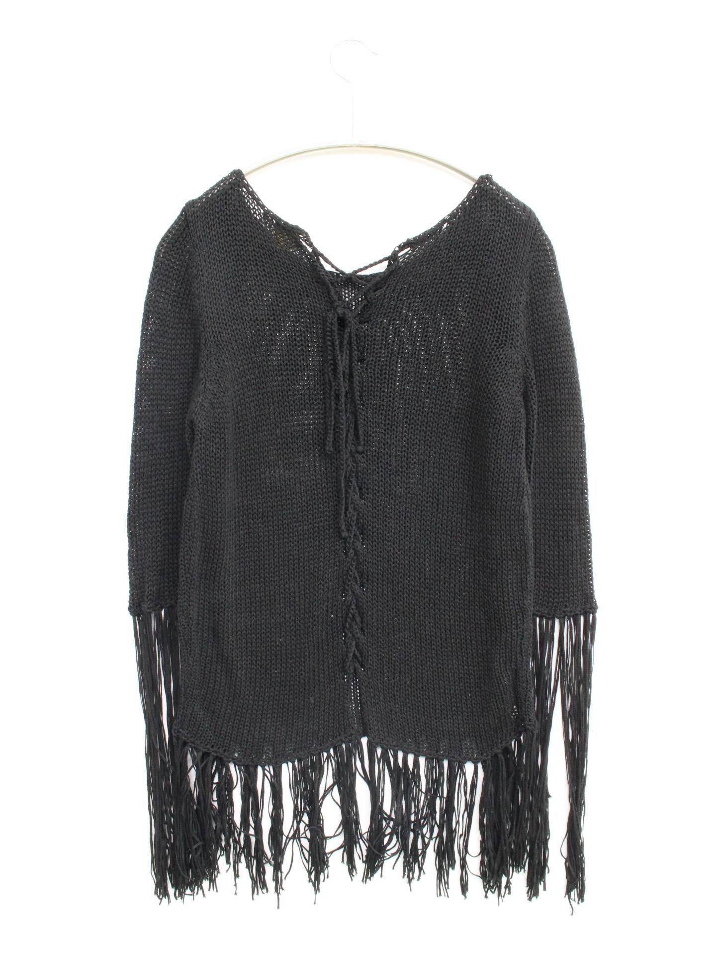 POIS/ニット/セーター/トップス/ブラック