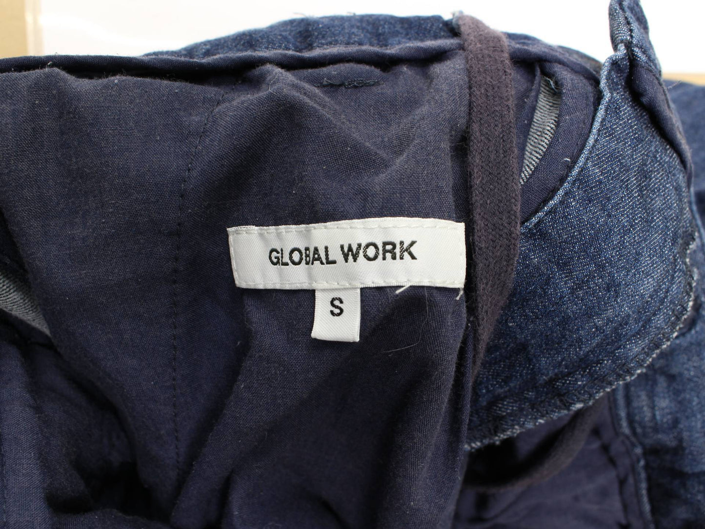 GLOBAL WORK/デニムパンツ/パンツ/ネイビー/S