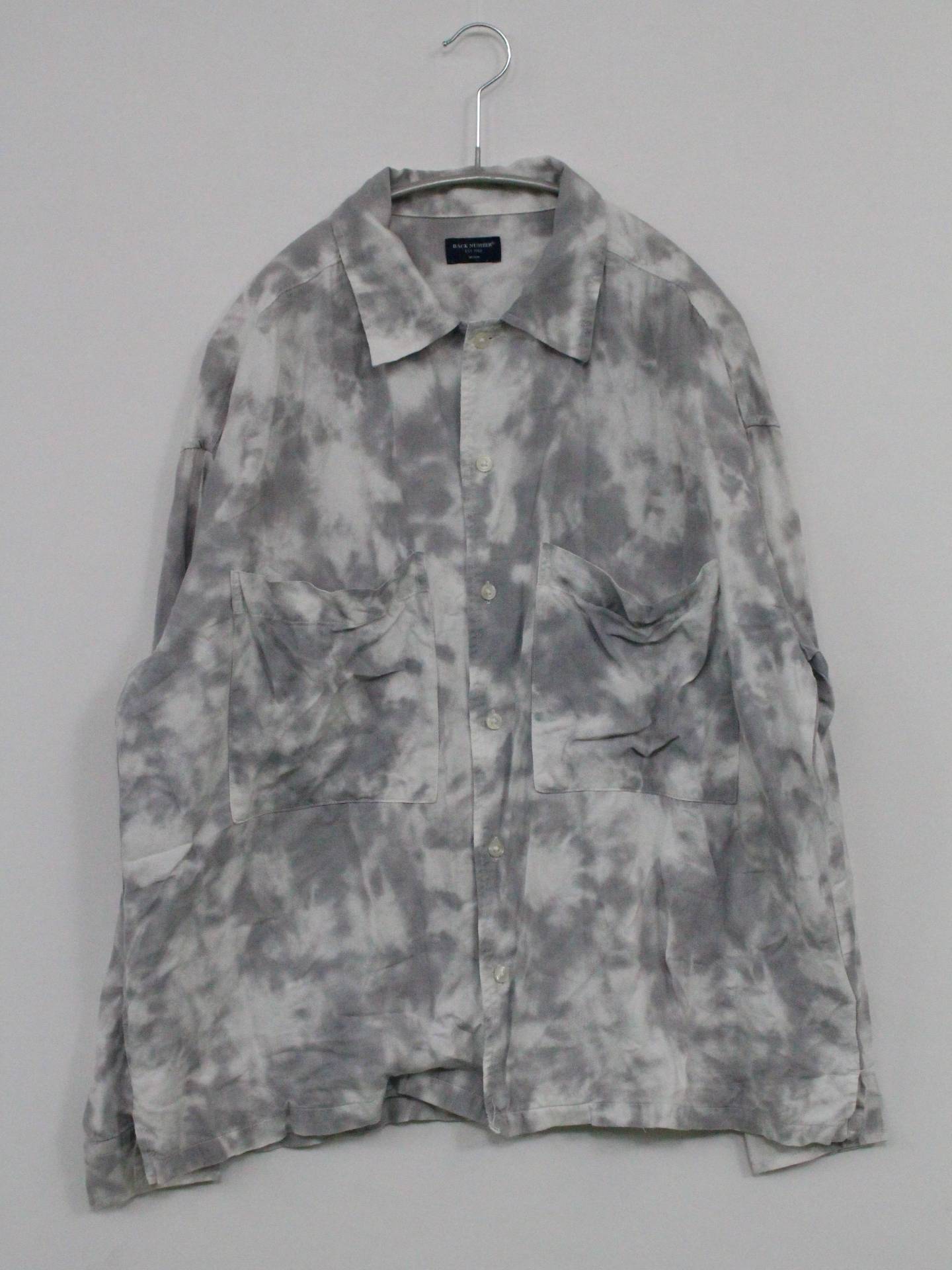 BACK NUMBER/バックナンバー/シャツ/ブラウス/トップス/グレー/MEDIUM