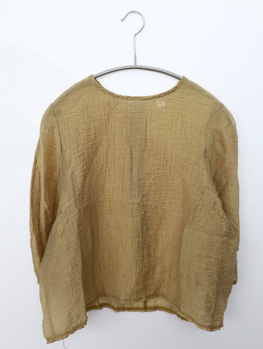 WHITE TEA/シャツ/ブラウス/トップス/ベージュ