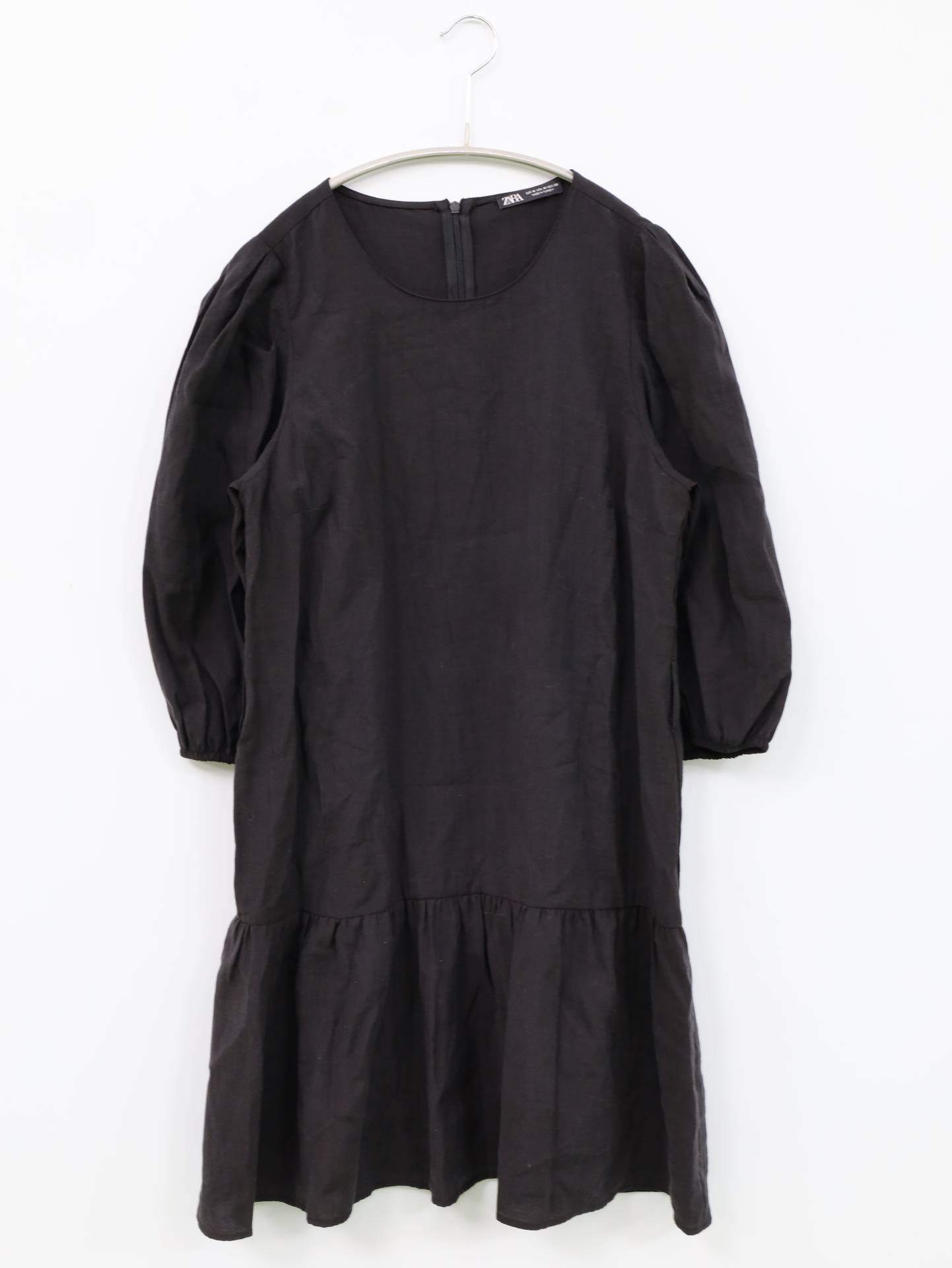 ZARA/ザラ/チュニック/ワンピース/ドレス/ブラック/EUR M/USA M/ MEX 28