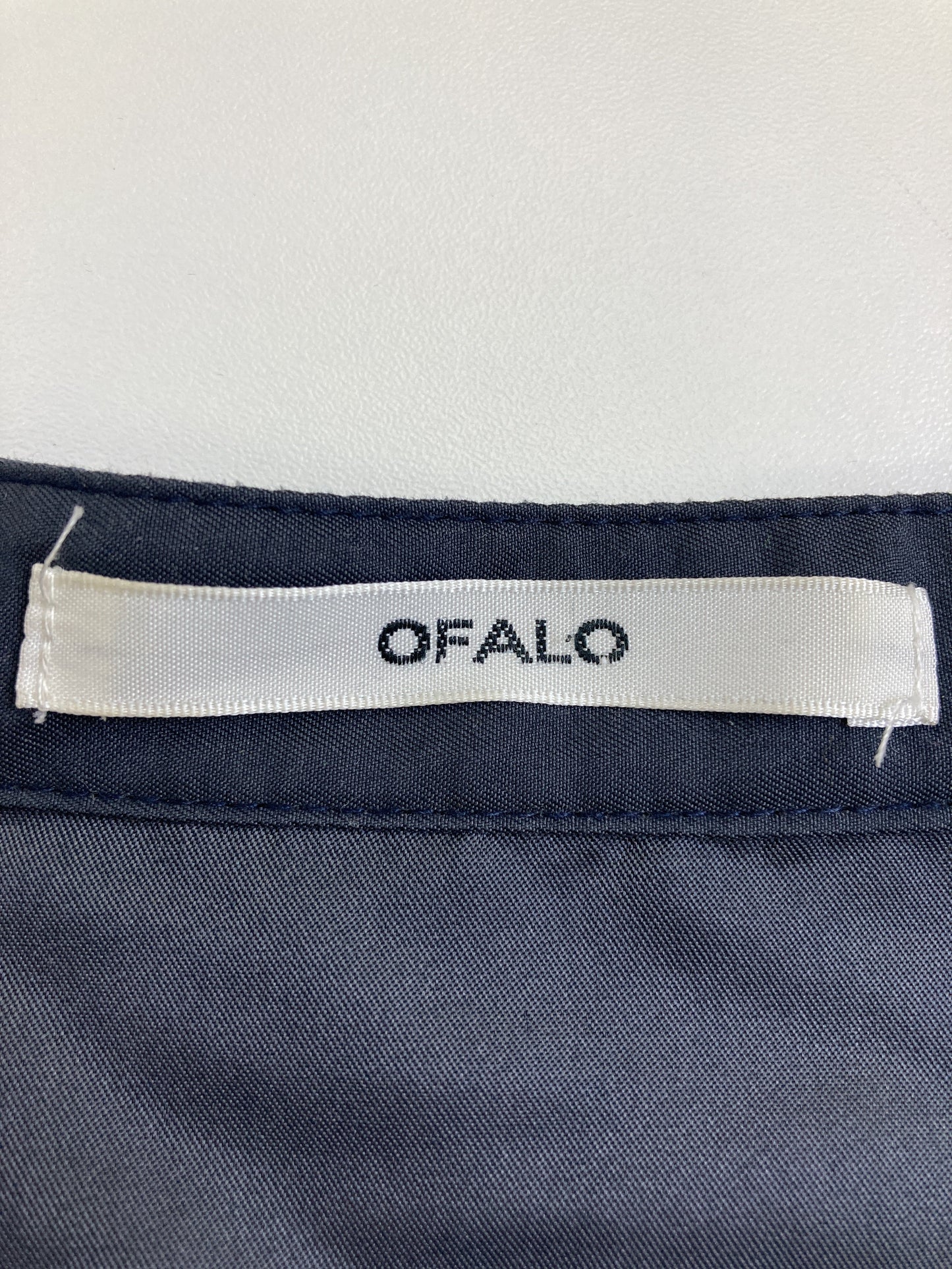 OFALO/シャツ/ブラウス/トップス/ネイビー/M