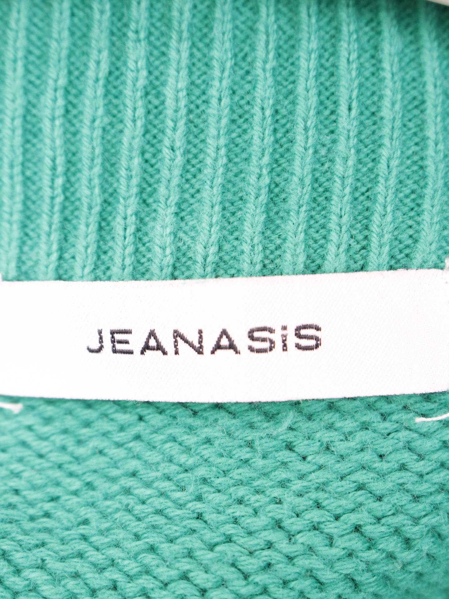 JEANASIS/ジーナシス/ニット/セーター/トップス/グリーン/F