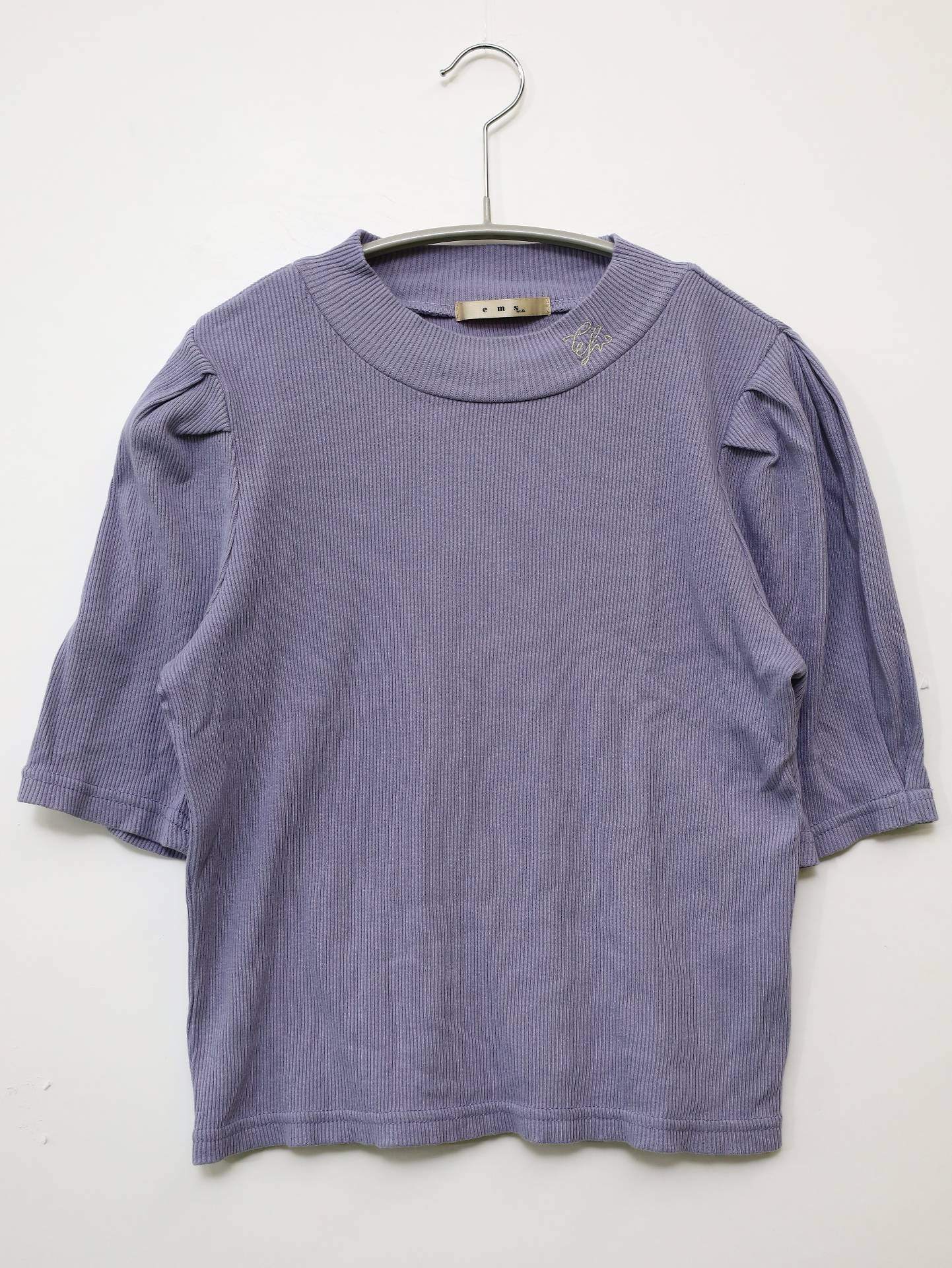 ems/Tシャツ/カットソー/トップス/パープル