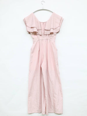 rienda/リエンダ/つなぎ/オールインワン/オールインワン・サロペット/ピンク/S