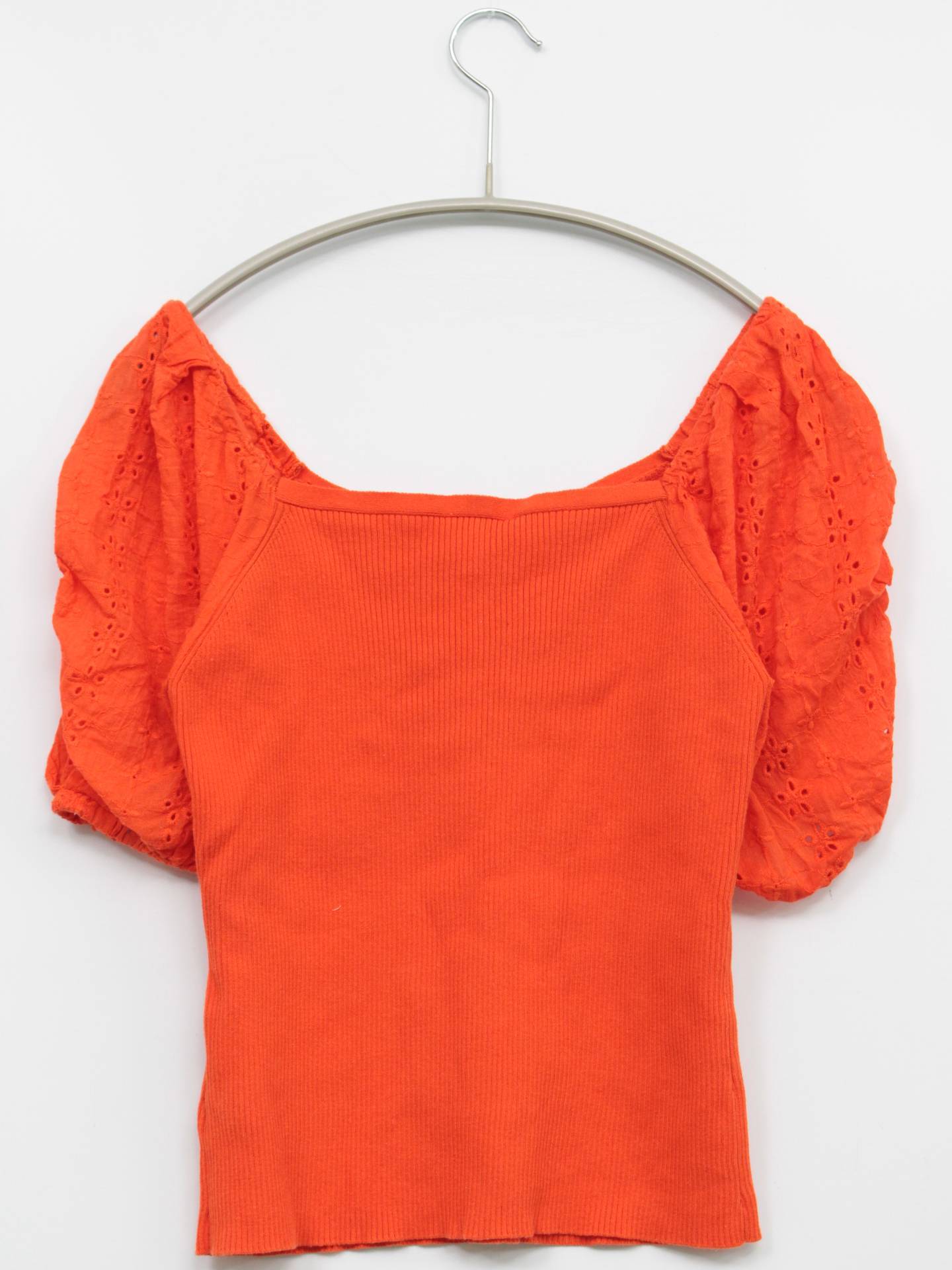 SLY/スライ/ニット/セーター/トップス/オレンジ/FREE