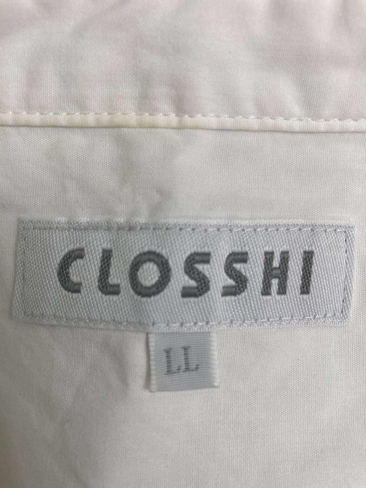 CLOSSHI/クロッシー/シャツ/ブラウス/トップス/ホワイト/LL