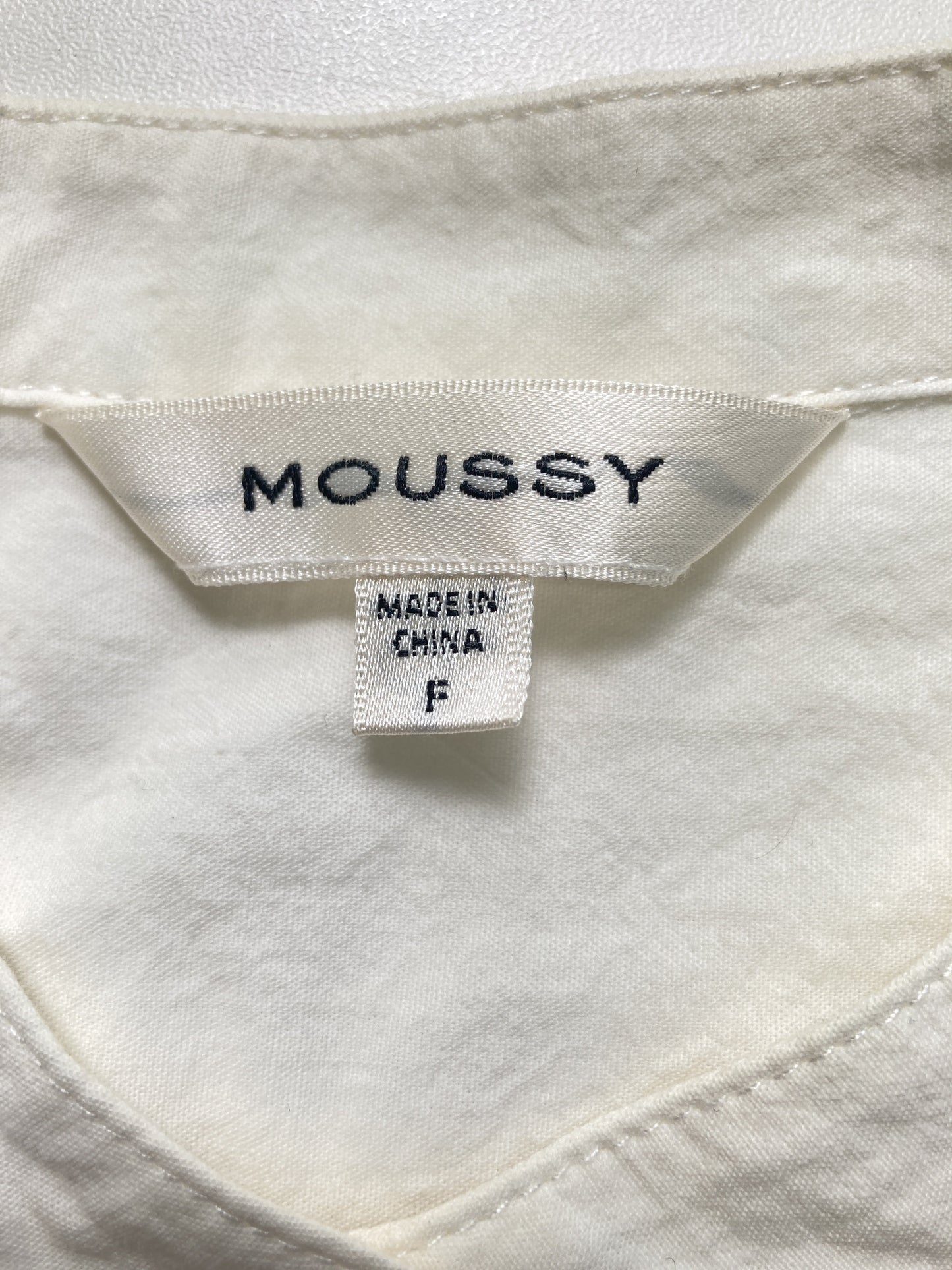 MOUSSY/マウジー/シャツ/ブラウス/トップス/ホワイト/F