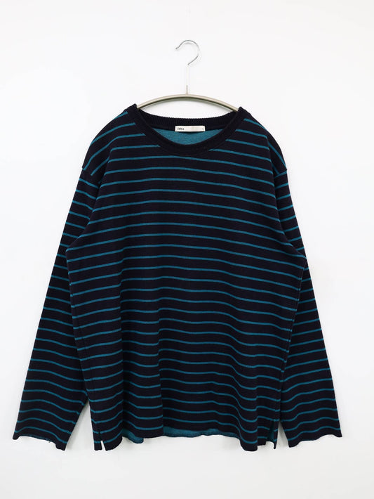 IKKA/Tシャツ/カットソー/トップス/ブルー/L