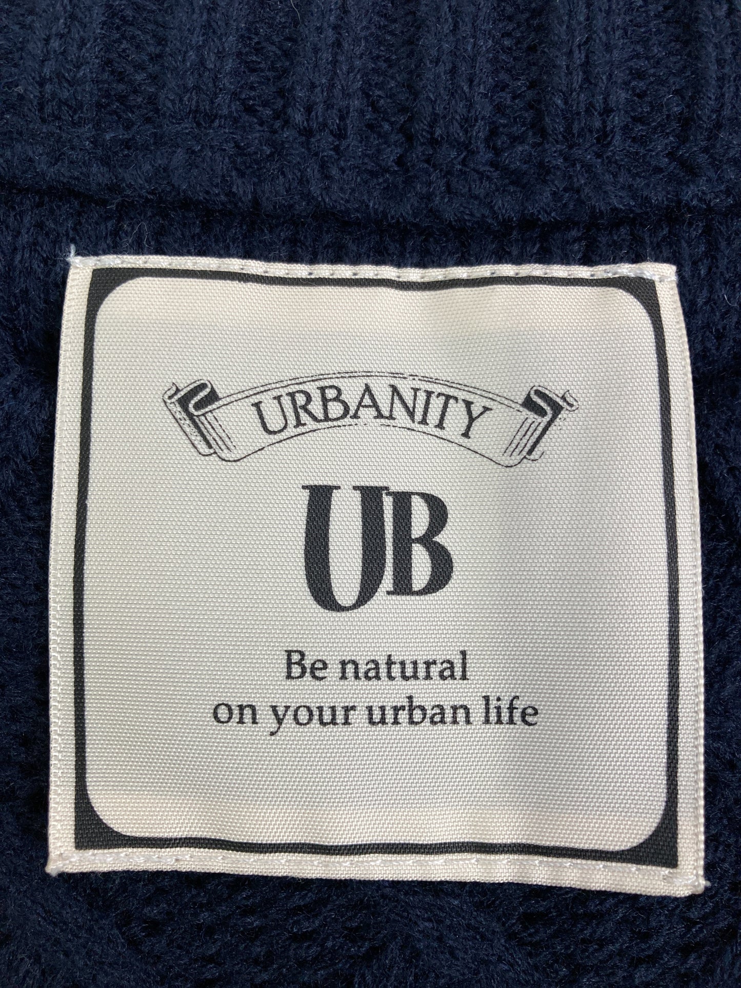 URBANITY/ワンピース/ワンピース/ドレス/ネイビー/4L