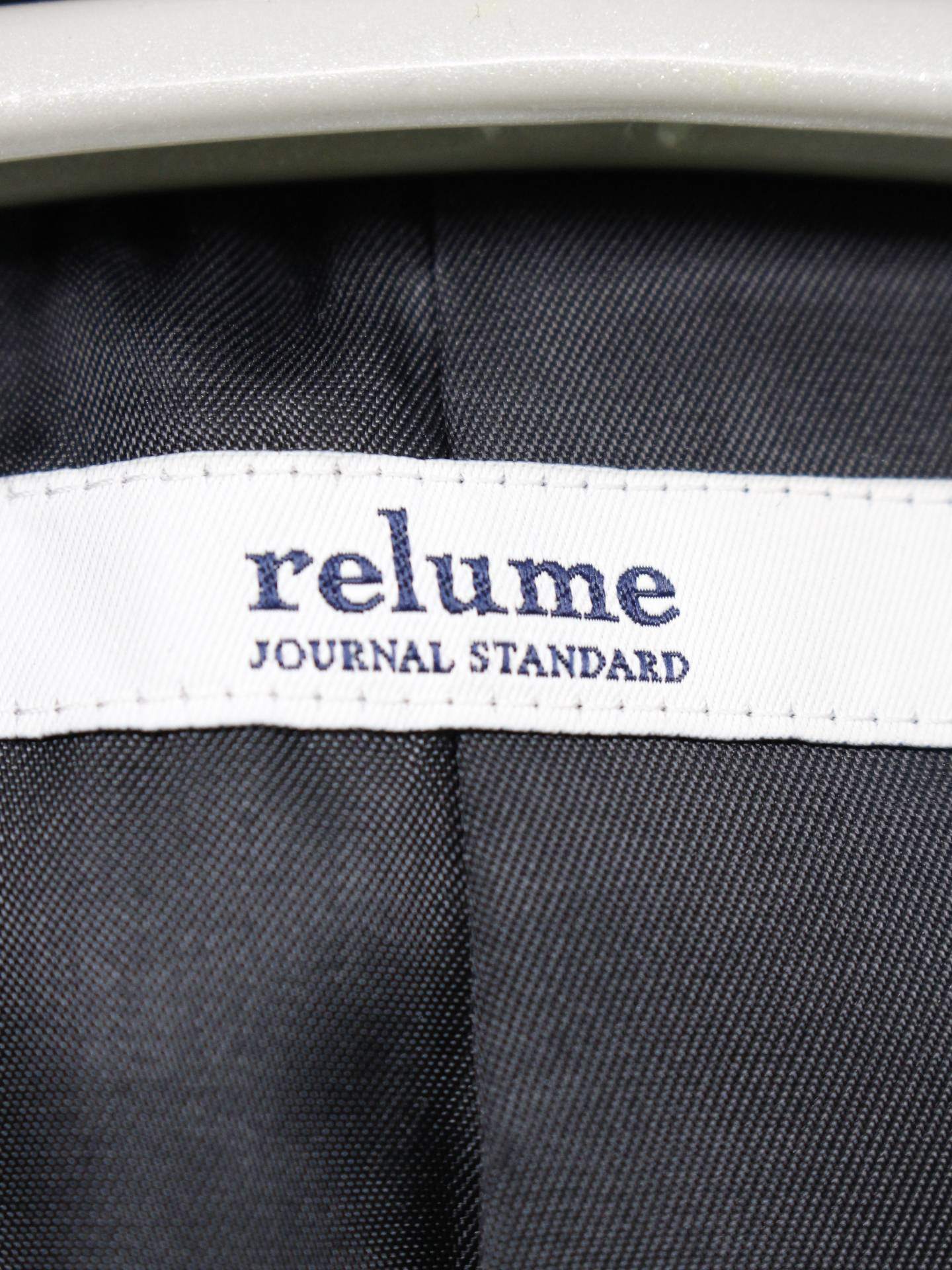 relume/チェスターコート/ジャケット/アウター/ネイビー