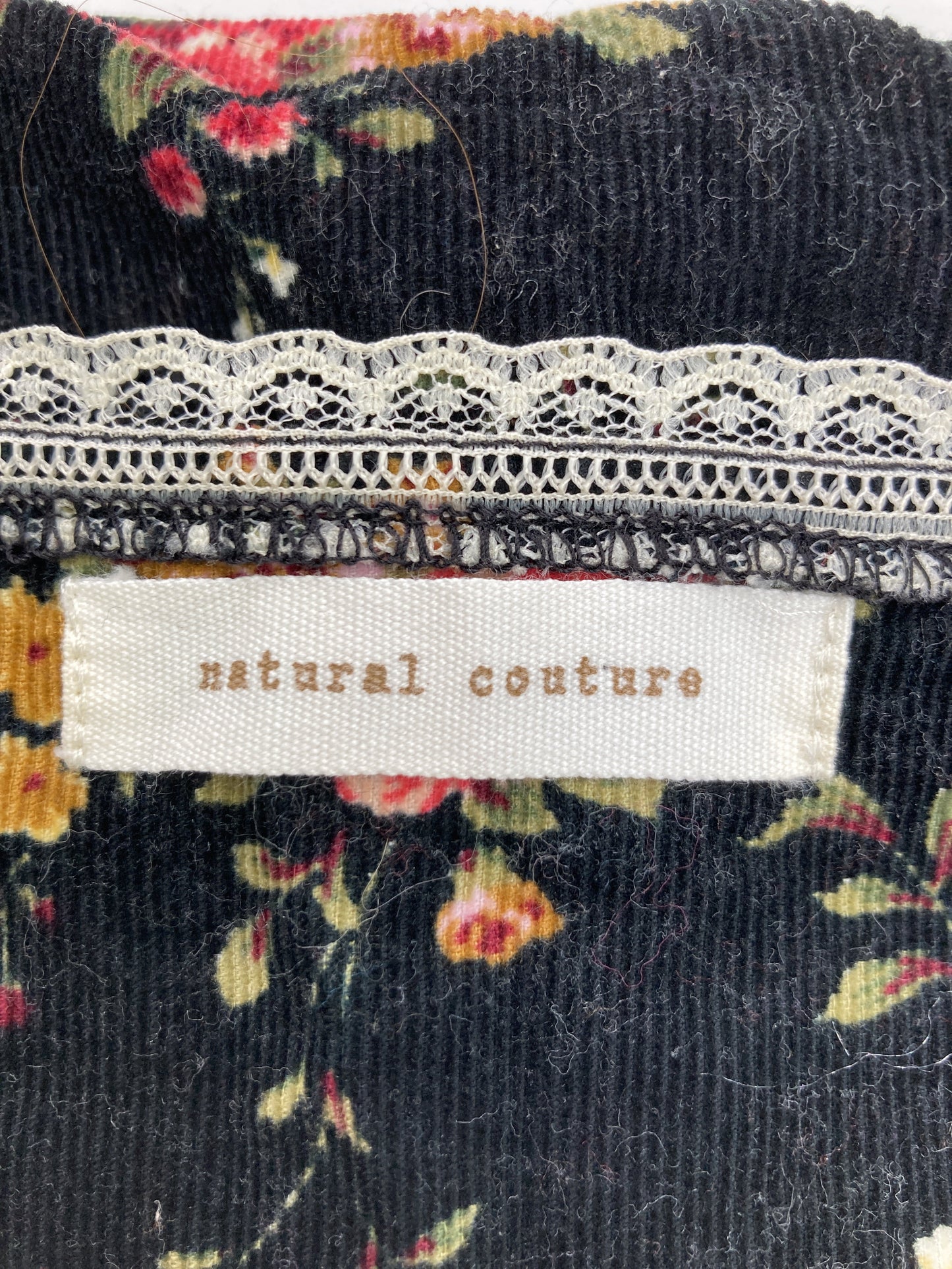 natural couture/ナチュラルクチュール/シャツ/ブラウス/トップス/ブラック