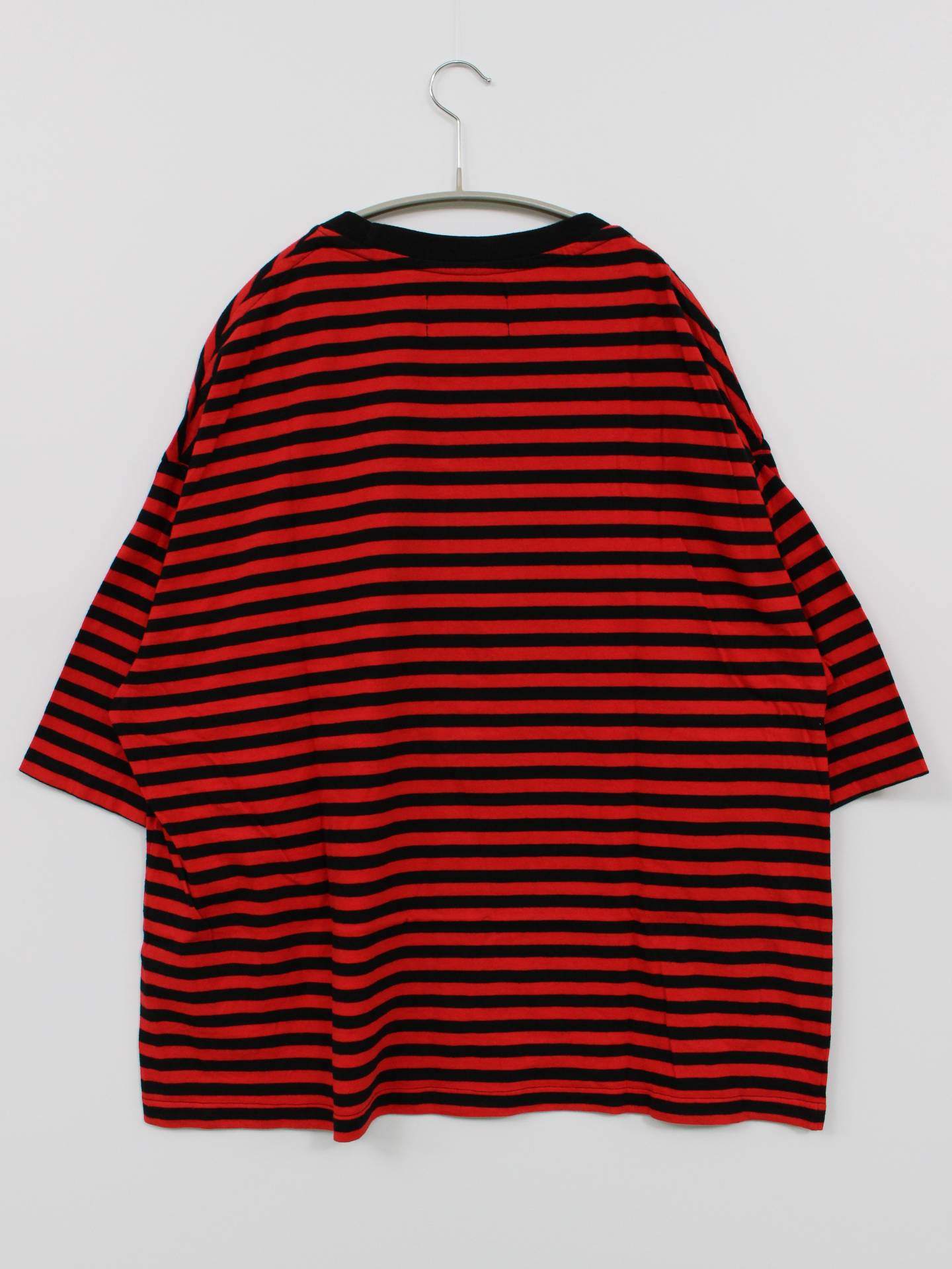 AIVER/アイバー/Tシャツ/カットソー/トップス/レッド/M