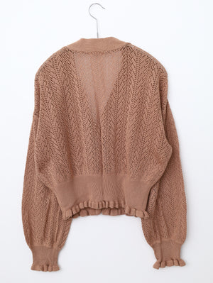 continuer de NICE CLAUP/コンティニューデナイスクラップ/カーディガン/ボレロ/トップス/ピンク