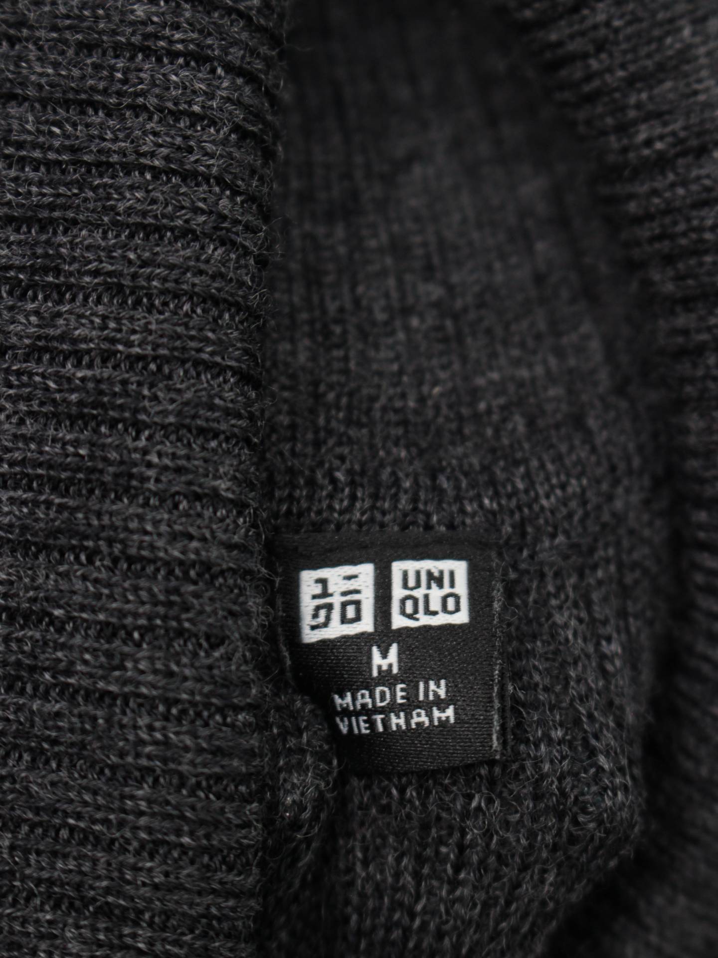 UNIQLO/ユニクロ/ニット/セーター/トップス/グレー/M